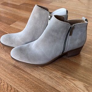 Lucky Brand Basel Suede Zip Bootie